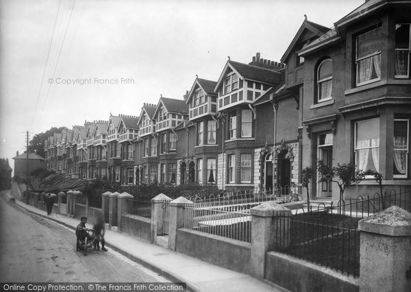 Photo of Brixham, Street Scene 1922