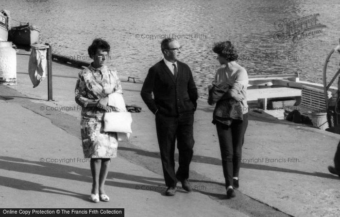 Photo of Brixham, Stroll Along The Jetty c.1965