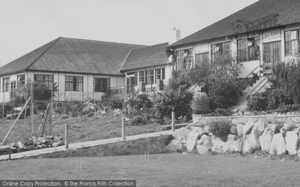 Photo of Brixham, The Balcony From The Croquet Lawn, Dolphin Holiday Camp c.1950