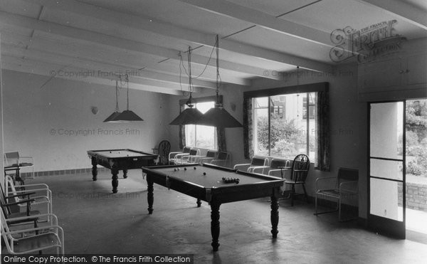 Photo of Brixham, The Billiard Room, St Mary's Bay Holiday Camp 1957