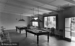 The Billiard Room, St Mary's Bay Holiday Camp 1957, Brixham