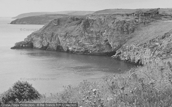 Photo of Brixham, The Coast From Berry Head c.1955