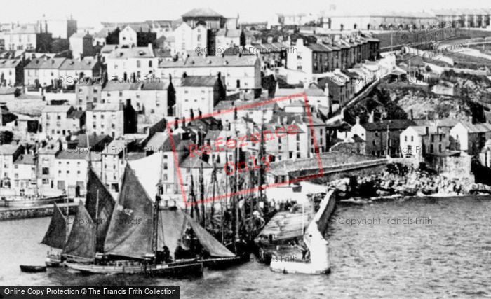 Photo of Brixham, The Fishing Fleet 1896