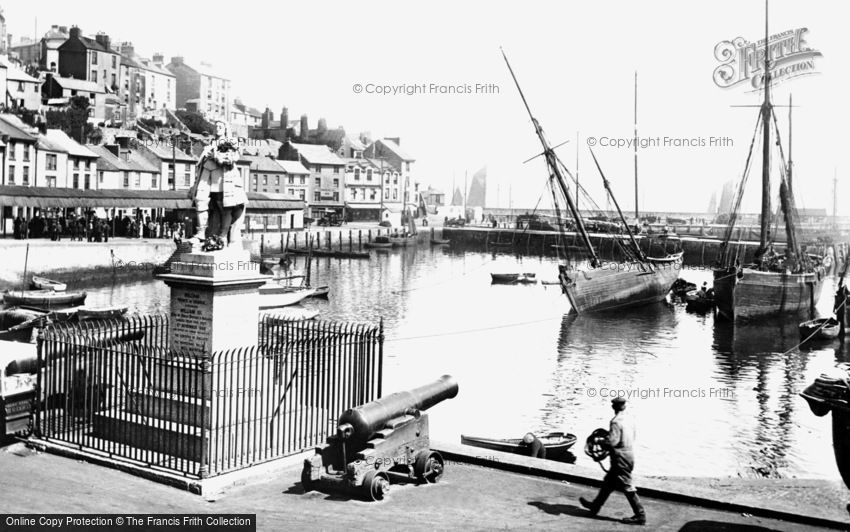 Brixham, the Harbour 1925