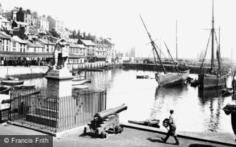 Brixham, the Harbour 1925