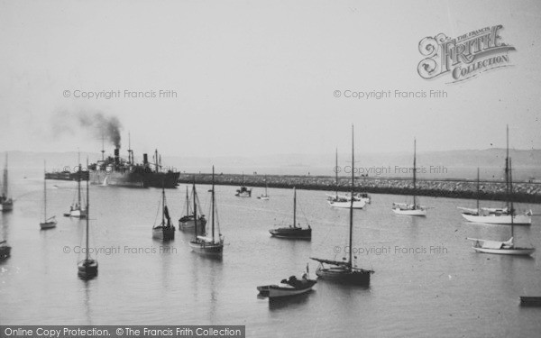 Photo of Brixham, The Harbour c.1939