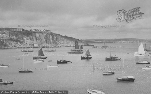 Photo of Brixham, The Harbour c.1939