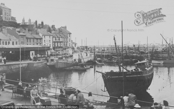 Photo of Brixham, The Harbour c.1939