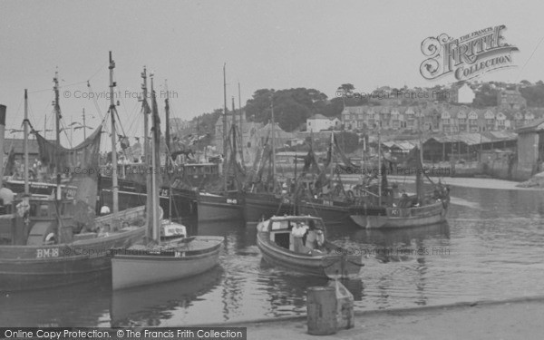 Photo of Brixham, The Harbour c.1939