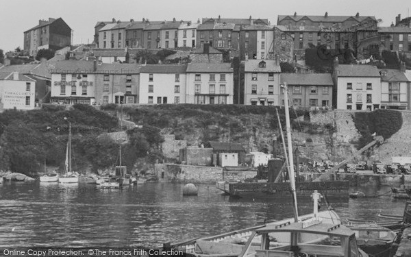 Photo of Brixham, The Harbour c.1950