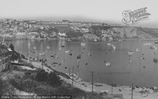 Photo of Brixham, The Harbour c.1950