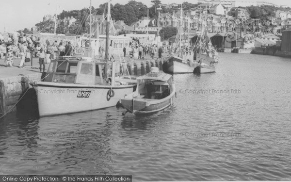 Photo of Brixham, The Harbour c.1965