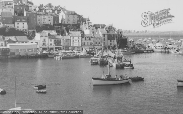 Photo of Brixham, The Harbour c.1965