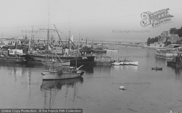 Photo of Brixham, The Inner Harbour c.1950