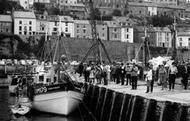 The Jetty And 'tudor Owen II' c.1965, Brixham