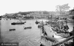 The Pier And Landing Stage 1918, Brixham