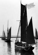 Trawler In The Harbour 1925, Brixham