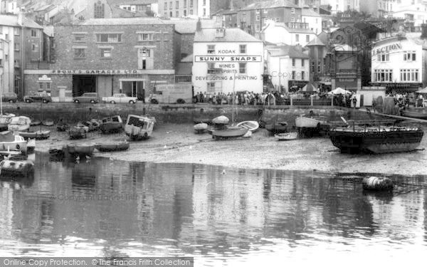 Photo of Brixham, Waterside Businesses c.1965