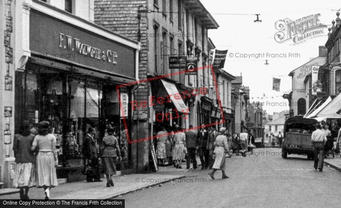Photo of Brixham, Woolworth's, Fore Street c.1950