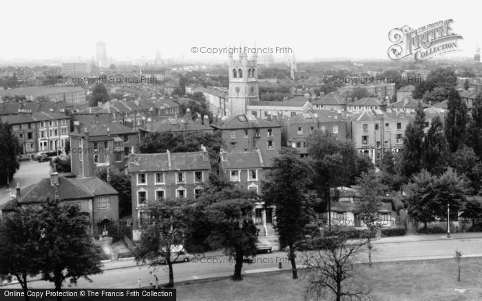Photo of Brixton, Angell Town From The South c.1965