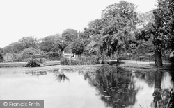 Brockwell Park Lake 1899, Brixton