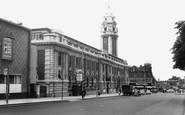 Brixton, Town Hall c1960
