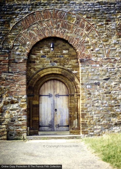 Photo of Brixworth, All Saints Church, Doorway 1989