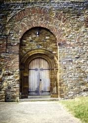All Saints Church, Doorway 1989, Brixworth