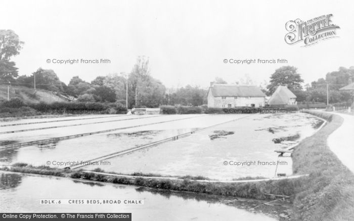 Photo of Broad Chalke, Cress Beds c.1955