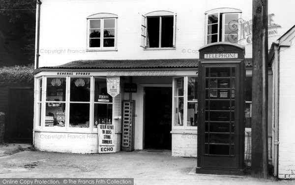 Photo of Broad Chalke, The Post Office c.1955