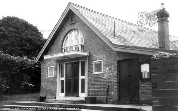 Photo of Broad Chalke, The Village Hall c.1955