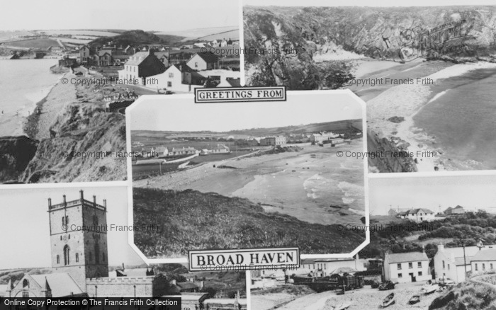 Photo of Broad Haven, Composite c.1960