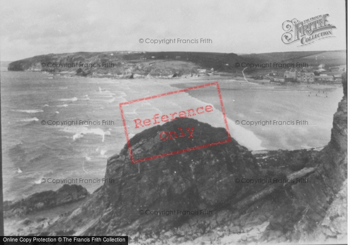 Photo of Broad Haven, From Little Haven Cliffs c.1955