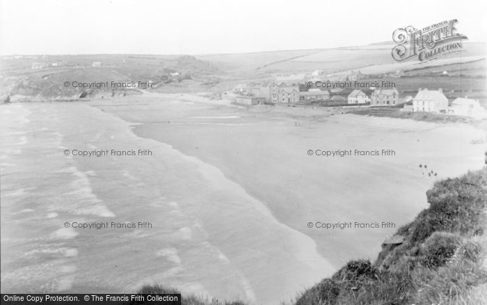 Photo of Broad Haven, From South Cliffs c.1955