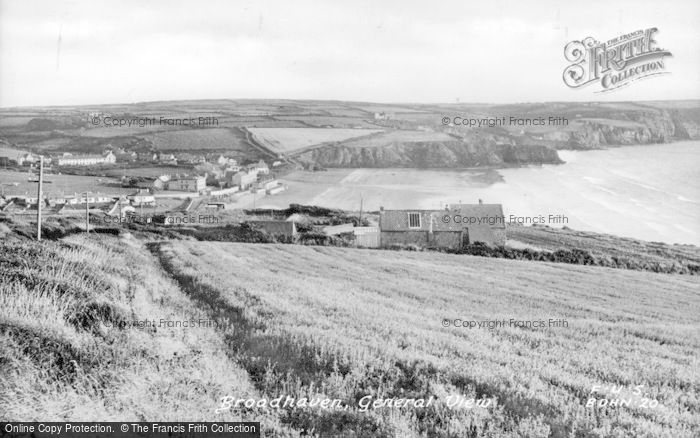 Photo of Broad Haven, General View c.1955