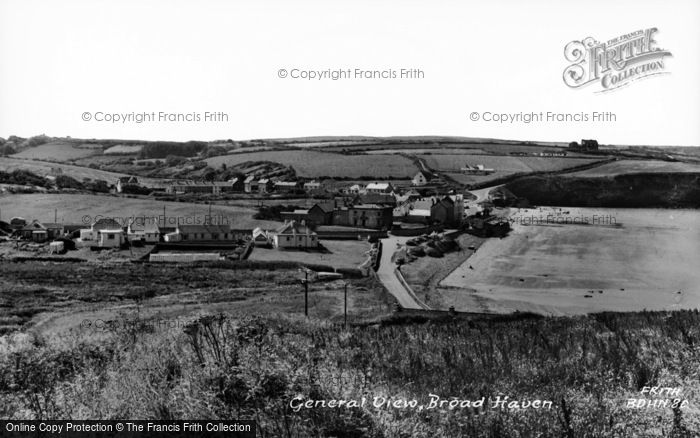 Photo of Broad Haven, General View c.1960