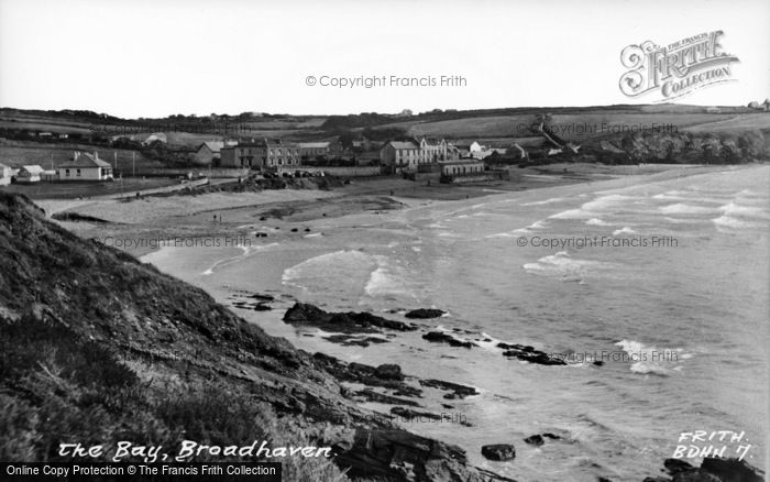 Photo of Broad Haven, The Bay c.1955