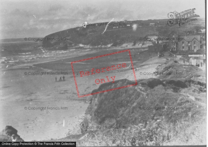 Photo of Broad Haven, The Beach And West Cliffs c.1955