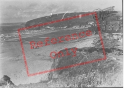 The Beach And West Cliffs c.1955, Broad Haven