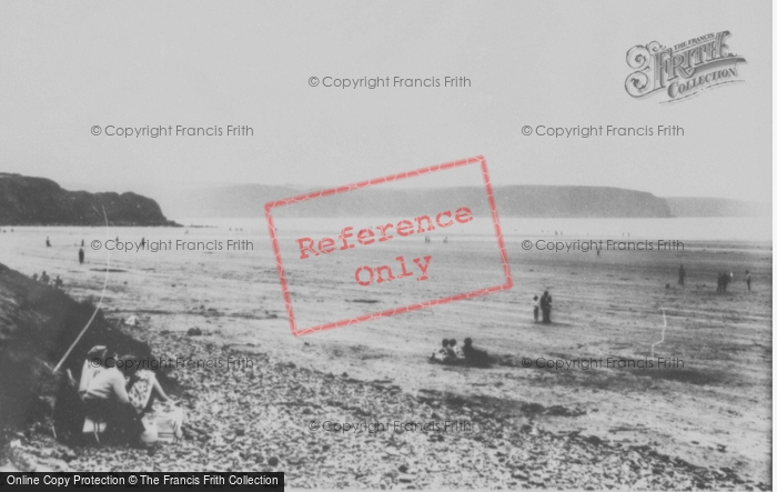 Photo of Broad Haven, The Beach c.1960