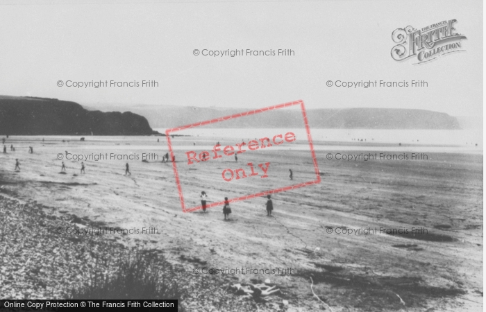 Photo of Broad Haven, The Beach c.1960