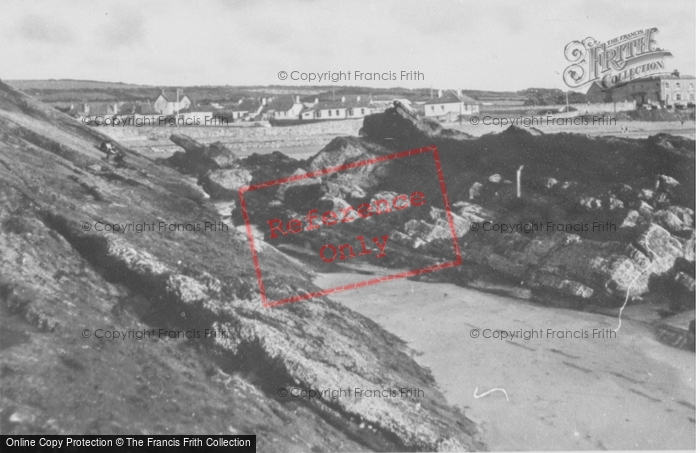 Photo of Broad Haven, The Rocks And Beach c.1955