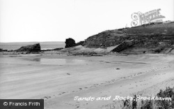The Sands And Rocks c.1955, Broad Haven