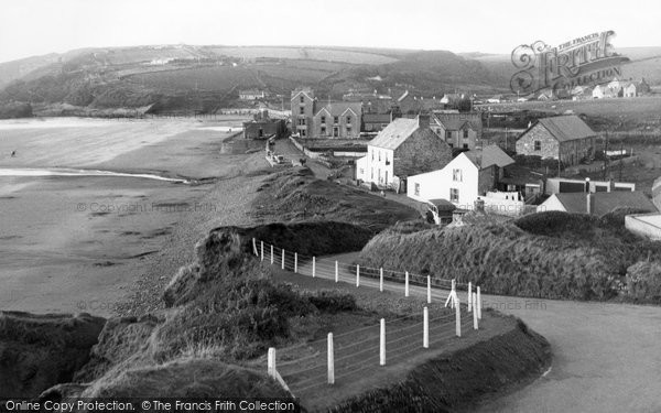 Photo of Broad Haven, View From The Coast Road c.1955