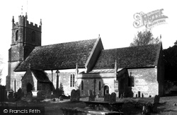 St Peter's Church c.1955, Broad Hinton