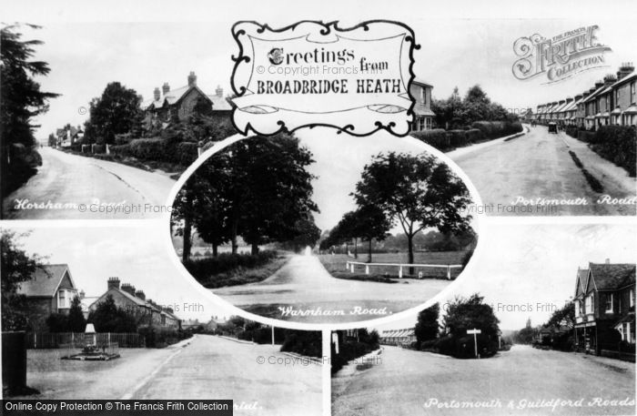 Photo of Broadbridge Heath, Composite c.1930
