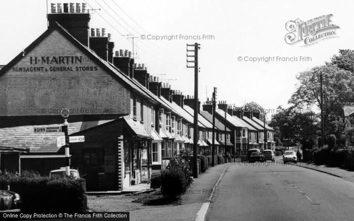 Photo of Broadbridge Heath, H. Martin's General Stores, Billinghurst Road c.1965