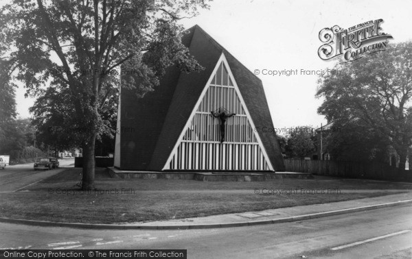 Photo of Broadbridge Heath, St John's Church c.1965