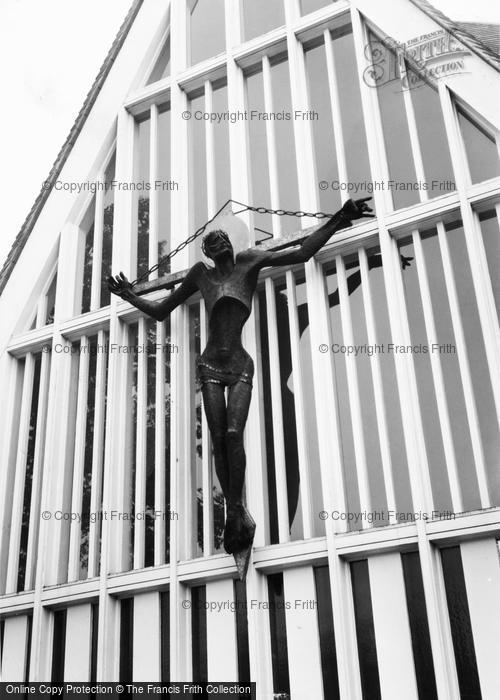 Photo of Broadbridge Heath, St John's Church, The Crucifix c.1965