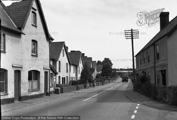 Photo of Broadclyst, The Village 1950